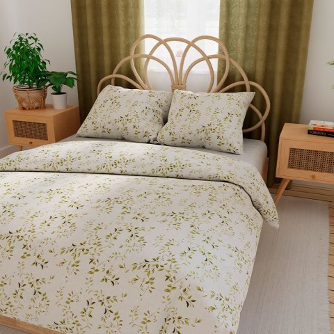 ORLINA Komplet pościeli z bawełny satynowej 160x200cm 100085/SAT/000/160200/1