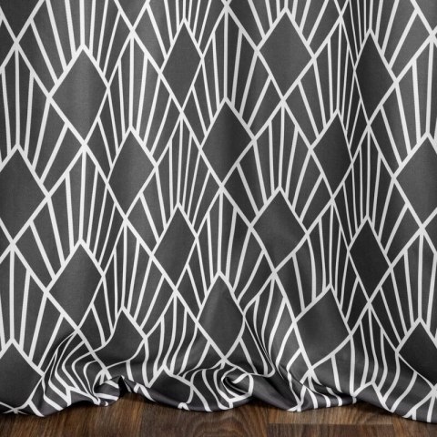 ZASŁONA GOTOWA D91 IDA 140 X 250 CM STALOWY