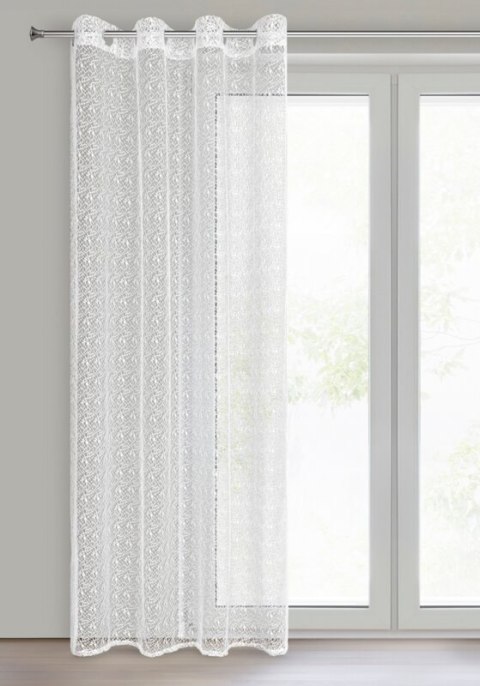 FIRANA GOTOWA ELLISSA 140 X 250 CM BIAŁY