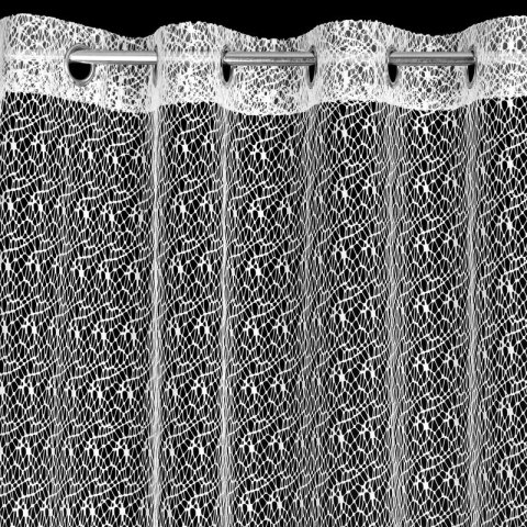 FIRANA GOTOWA ELLISSA 140 X 250 CM BIAŁY