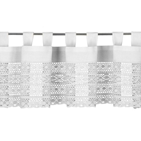 FIRANA GOTOWA MADDELINE NA SZELKACH 150 X 35 CM BIAŁY