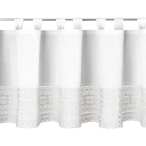 FIRANA GOTOWA MADDELINE NA SZELKACH 150 X 60 CM BIAŁY