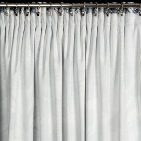 ZASŁONA GOTOWA DAVOS 2 NA TAŚMIE 140 X 270 CM BIAŁY