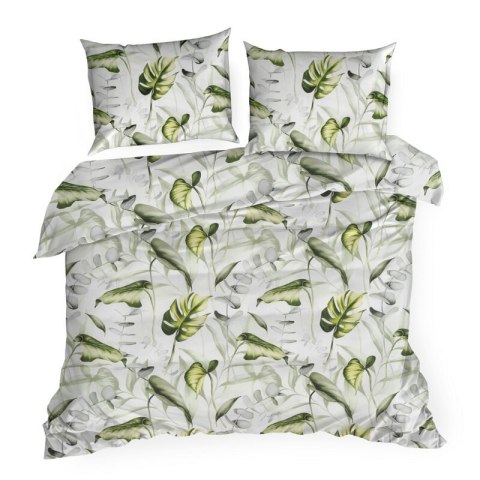 KOMPLET POŚCIELI BAWEŁNIANEJ ELLEN 140 X 200 CM ZIELONY
