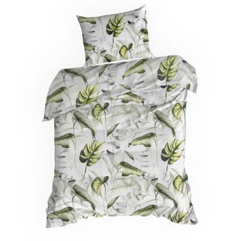 KOMPLET POŚCIELI BAWEŁNIANEJ ELLEN 140 X 200 CM ZIELONY