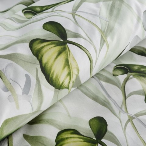 KOMPLET POŚCIELI BAWEŁNIANEJ ELLEN 140 X 200 CM ZIELONY