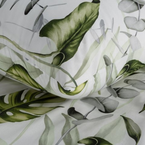 KOMPLET POŚCIELI BAWEŁNIANEJ ELLEN 140 X 200 CM ZIELONY