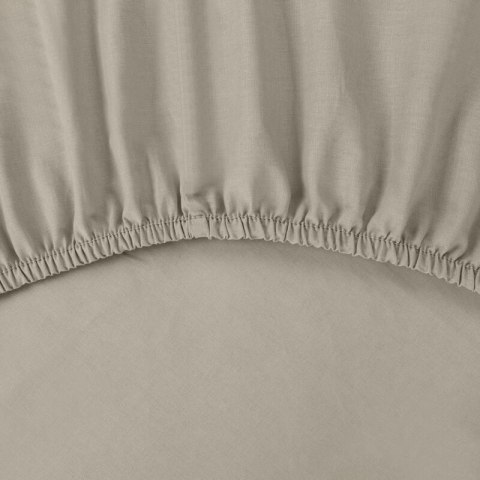 PRZEŚCIERADŁO Z GUMKĄ BASIC 220 X 200 X 30 CM BEŻOWY