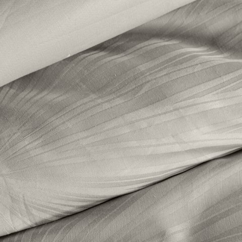 KOMPLET POŚCIELI ŻAK 220 X 200 CM JASNOSZARY