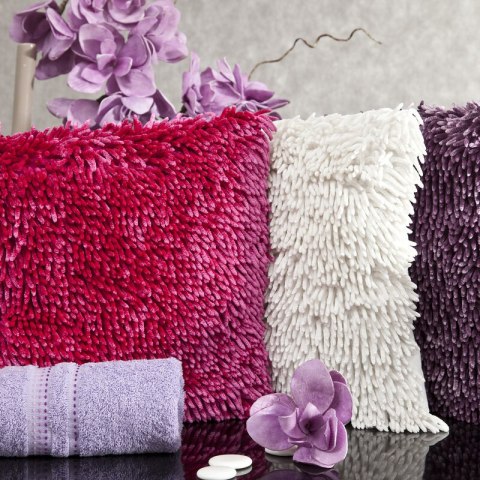 POSZEWKA SHAGGY 1 40 X 40 CM MIĘTOWY