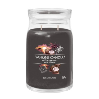 Świeca duża BLACK COCONUT