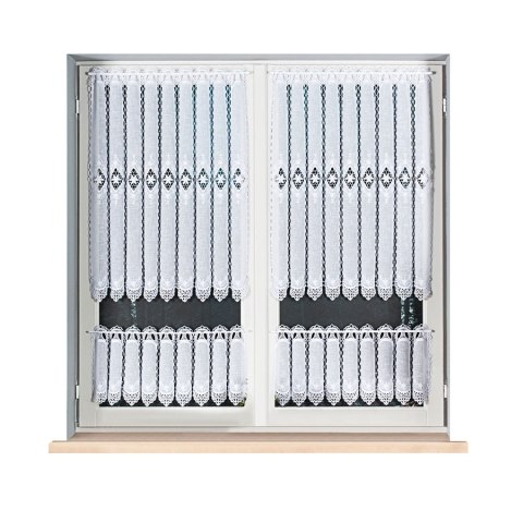 Zazdrostka z aplikacją, wysokość 30cm, kolor 001 biały 015590/000/001/000030/1