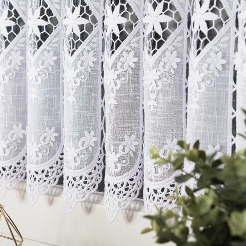 Zazdrostka z aplikacją, wysokość 60cm, kolor 001 biały 015590/000/001/000060/1