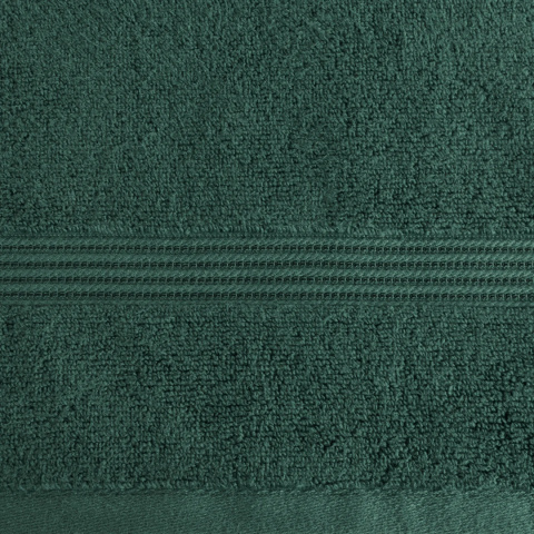 Ręcznik z bawełny i modalu MOLLY 50x90 cm kolor zielony