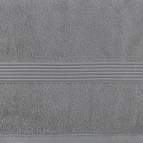 Ręcznik z bawełny i modalu MOLLY 50x90 cm kolor stalowy