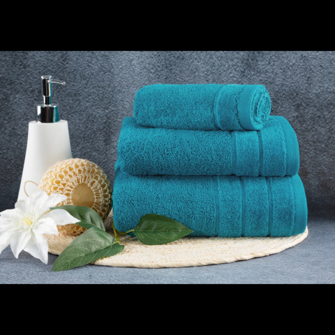 Ręcznik bawełniany DAMLA 50x90 cm kolor czarny