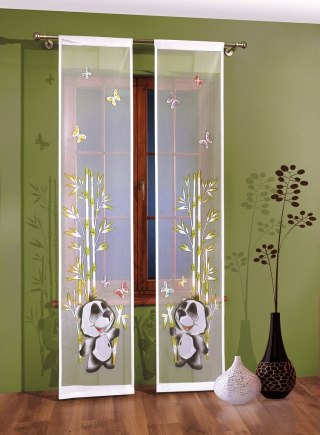 Firanka żakardowa panelowa, szerokość 40cm, wielokolorowy 001 968113/000/001/000040/1