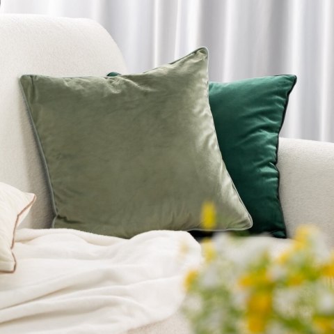 POSZEWKA GAJA 2 45 X 45 CM CIEMNOMIĘTOWY