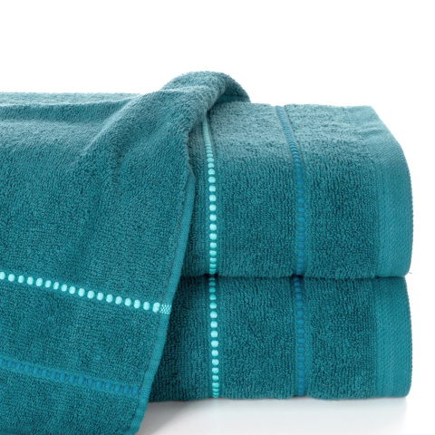 Ręcznik bawełniany SUZI 30x50 cm kolor ciemnoturkusowy