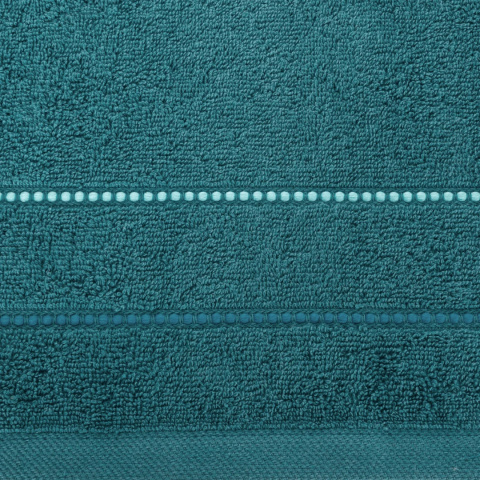 Ręcznik bawełniany SUZI 30x50 cm kolor ciemnoturkusowy