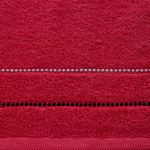 Ręcznik bawełniany SUZI 30x50 cm kolor czerwony