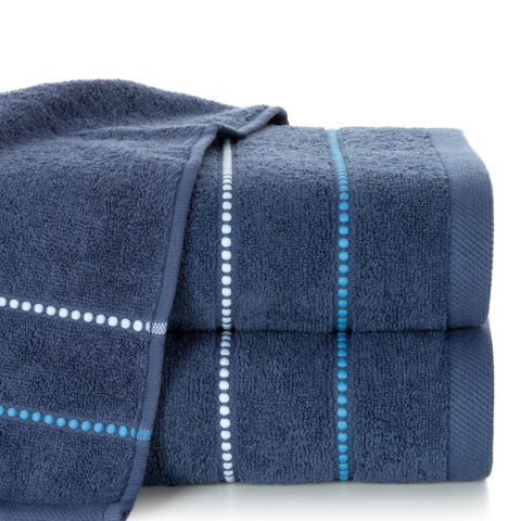 Ręcznik bawełniany SUZI 30x50 cm kolor granatowy