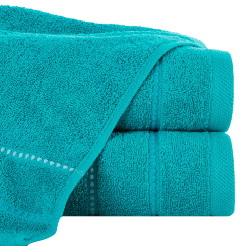 Ręcznik bawełniany SUZI 30x50 cm kolor turkusowy
