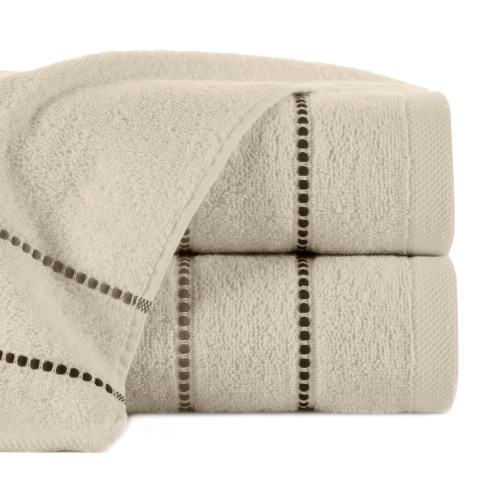 Ręcznik bawełniany SUZI 50x90 cm kolor beżowy