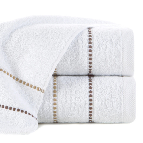 Ręcznik bawełniany SUZI 50x90 cm kolor biały