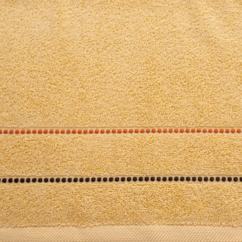 Ręcznik bawełniany SUZI 50x90 cm kolor jasnopomarańczowy