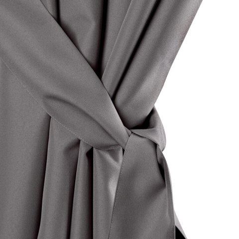 ZASŁONA GOTOWA GARDEN NA TAŚMIE 155X200 CM STALOWY