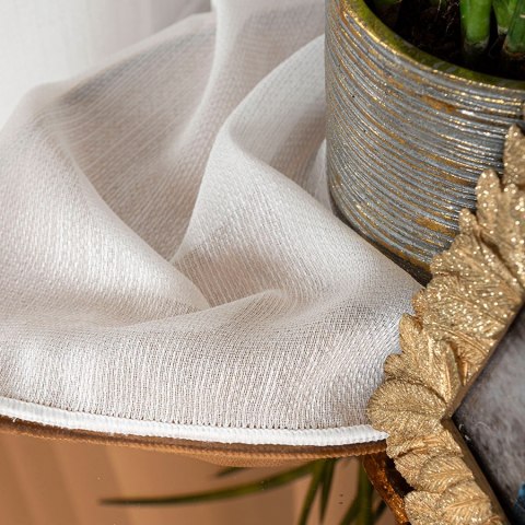 ELSA Firanka fantazyjna z ołowianką, wysokość 350cm, kolor 002 ecru 596066/OLO/002/000350/1