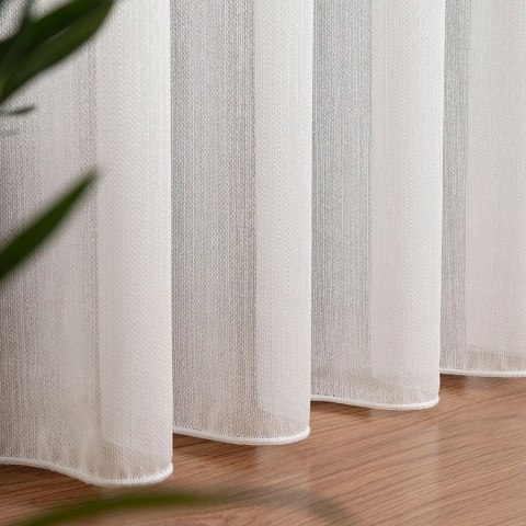 ELSA Firanka fantazyjna z ołowianką, wysokość 350cm, kolor 002 ecru 596066/OLO/002/000350/1