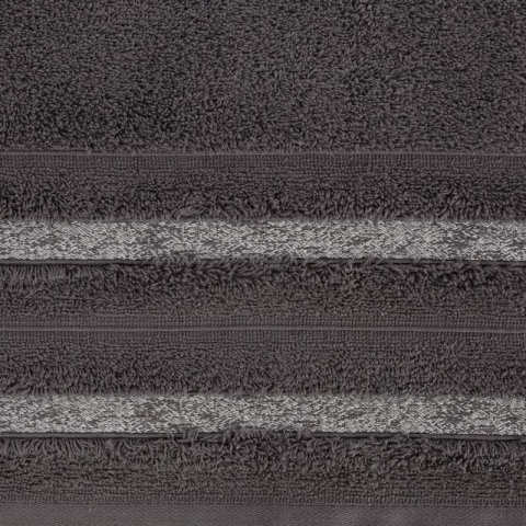 Ręcznik bawełniany FARGO 50x90 cm kolor grafitowy