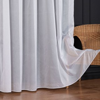 Firanka fantazyjna z ołowianką na metry 596085 wysokość 350 cm kolor biały