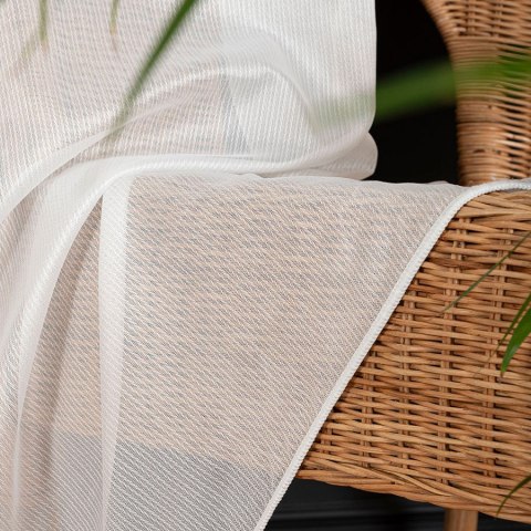 Firanka fantazyjna z ołowianką na metry 596085 wysokość 350 cm kolor ecru