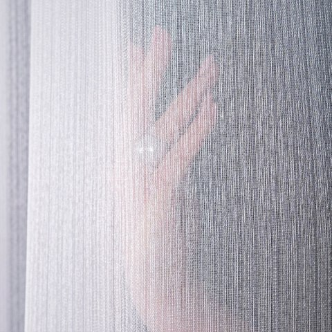 Firanka fantazyjna z ołowianką na metry 596074 wysokość 350 cm kolor biały