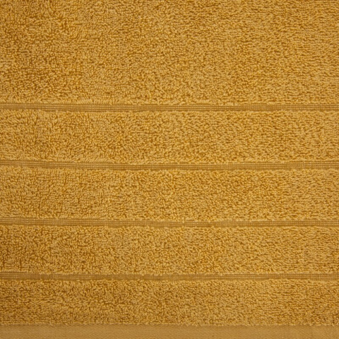 Ręcznik bawełniany DALI 70x140 cm kolor musztardowy