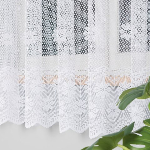 Firanka żakardowa na metry 779031 wysokość 170 cm kolor biały