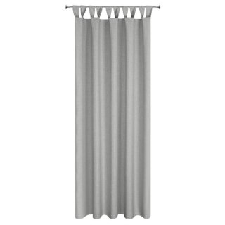 ZASŁONA GOTOWA GARDEN NA SZELKACH 155 X 200 CM SREBRNY