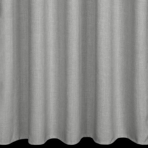 ZASŁONA GOTOWA GARDEN NA SZELKACH 155 X 200 CM SREBRNY