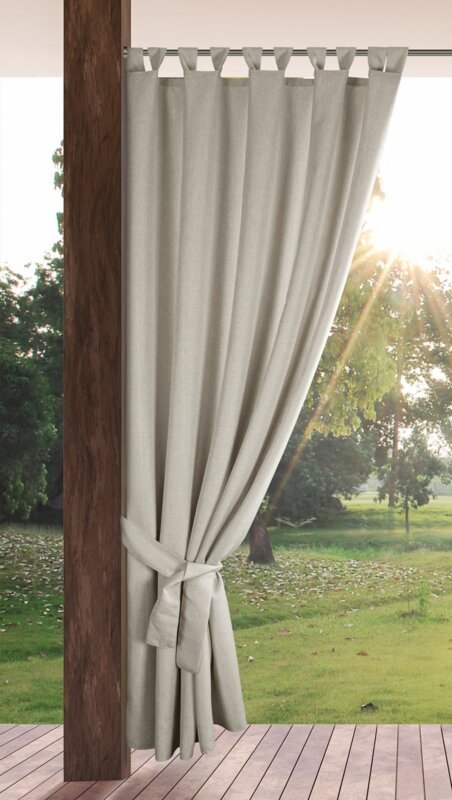 ZASŁONA GOTOWA GARDEN NA SZELKACH 155 X 260 CM BEŻOWY