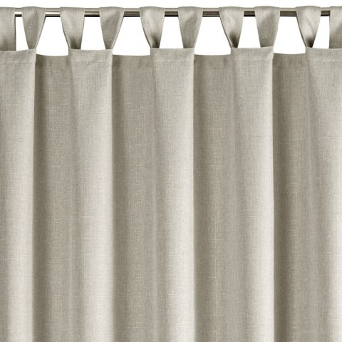 ZASŁONA GOTOWA GARDEN NA SZELKACH 155 X 260 CM BEŻOWY