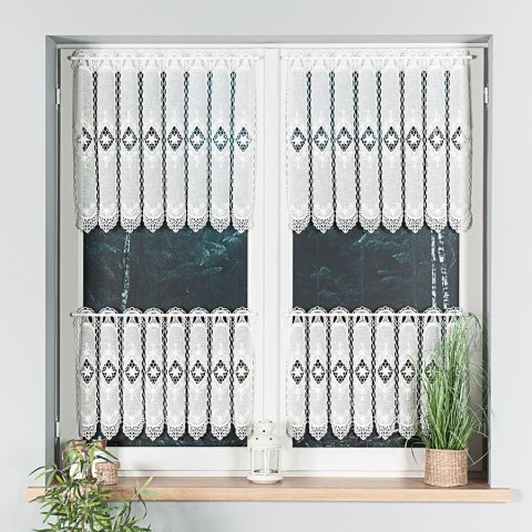 Zazdrostka z aplikacją, wysokość 45cm, kolor 012 kremowy 015590/000/012/000045/1