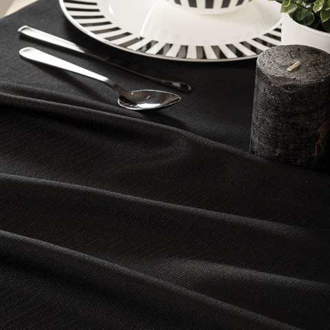 ARUBA Obrus wodoodporny, 130x180cm, kolor 111 czarny 759330/KSP/111/130180/1