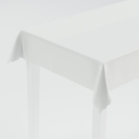 NINA WODOODPORNA Tkanina dekoracyjna, szerokość 330cm, kolor 001 biały D00000/NIW/001/000330/1