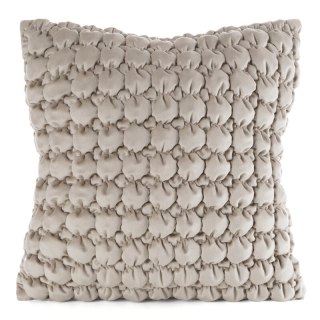 POSZEWKA VELVET 193 45 X 45 CM BEŻOWY