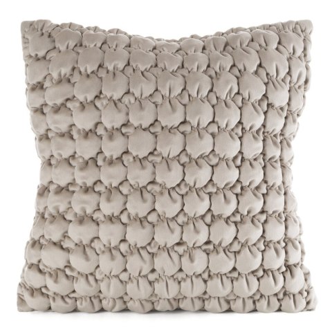 POSZEWKA VELVET 193 45 X 45 CM BEŻOWY