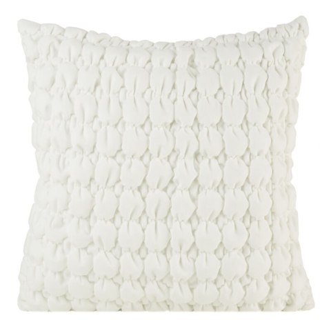POSZEWKA VELVET 193 45 X 45 CM BIAŁY