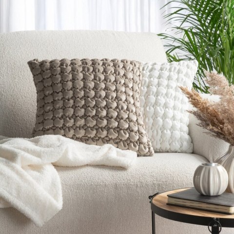 POSZEWKA VELVET 193 45 X 45 CM PUDROWY